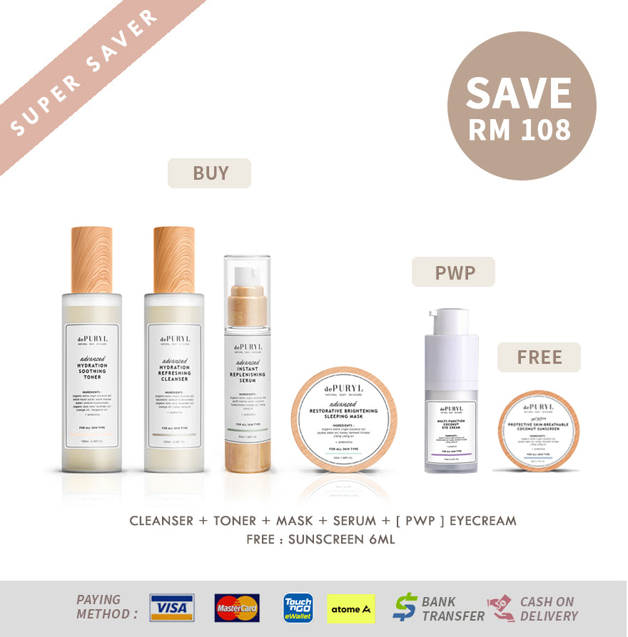 SUPER SAVER | Advanced Perfect Skincare Package + Multi-Function Coconut Eye Cream