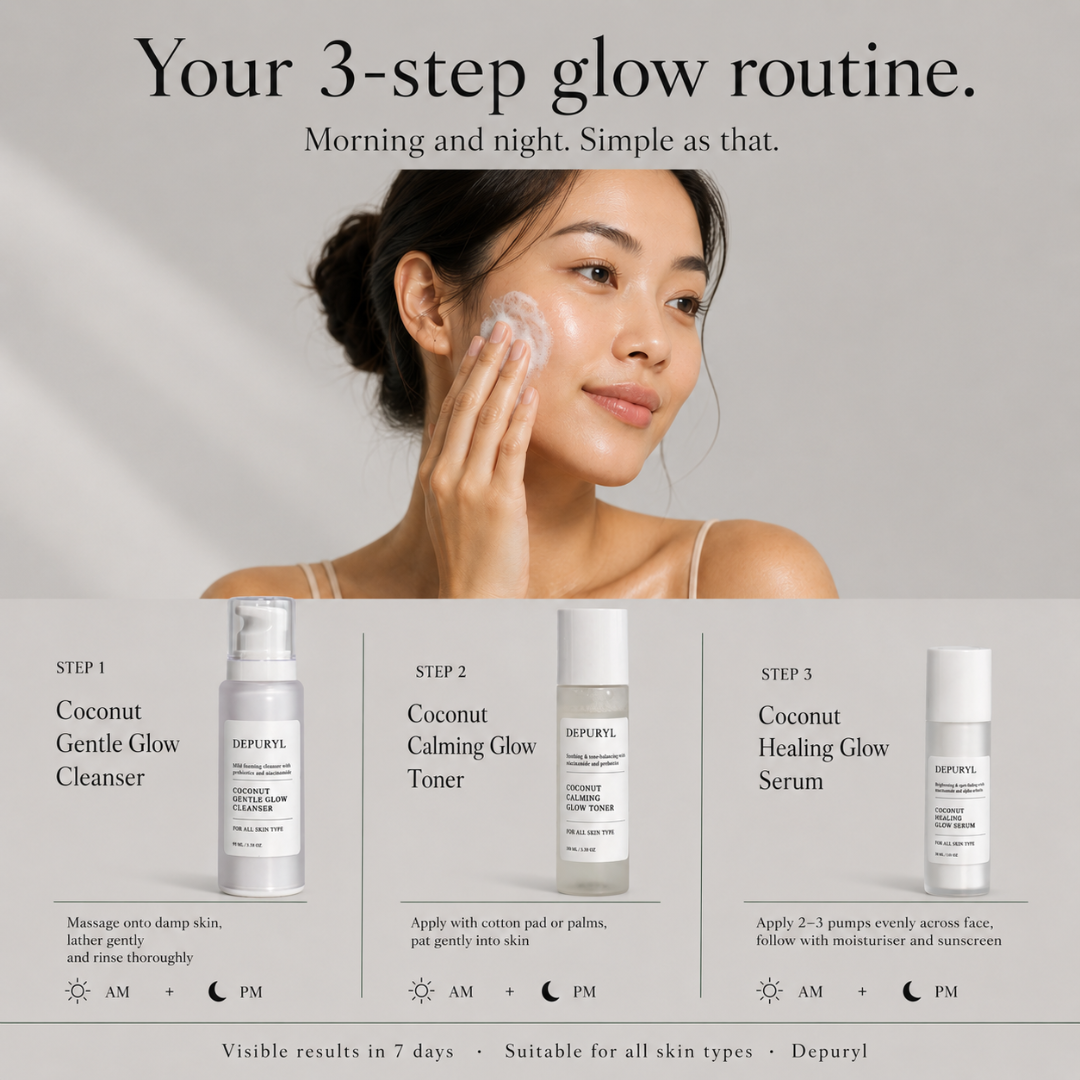 COCONUT GLOW TRIO — LIMITED SUMMER OFFER