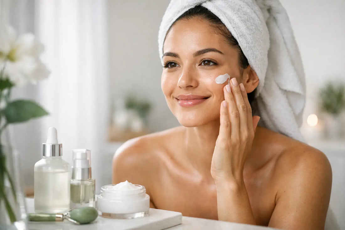 Post Acne Glow Routine Example for Clearer Skin