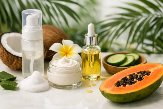 A 3 Step Tropical Skincare Example