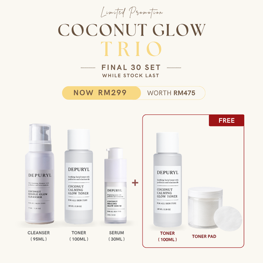 COCONUT GLOW TRIO — LIMITED OFFER