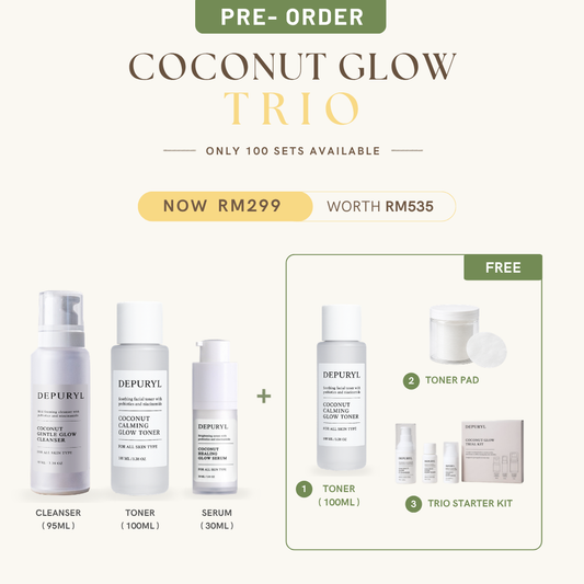 [ PRE-ORDER ] COCONUT GLOW TRIO
