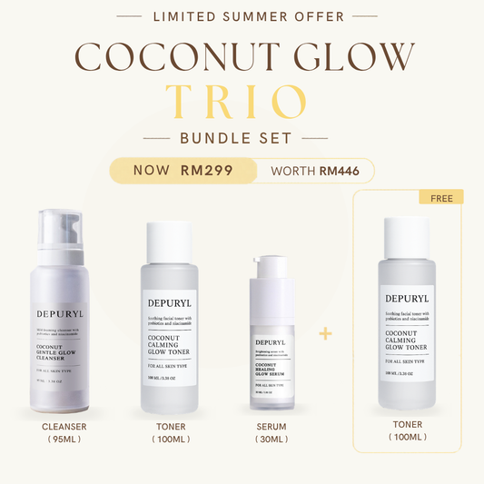 COCONUT GLOW TRIO — LIMITED SUMMER OFFER