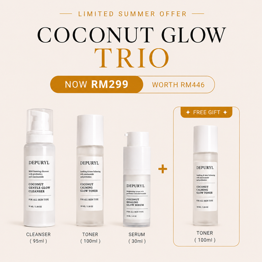 COCONUT GLOW TRIO — LIMITED SUMMER OFFER