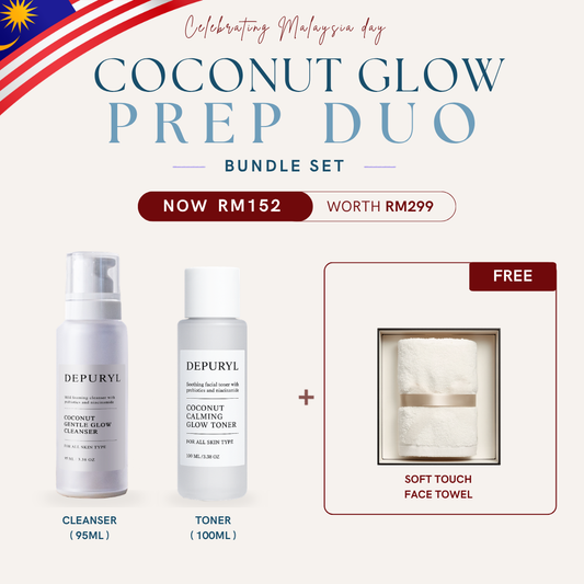 COCONUT GLOW PREP DUO — MALAYSIA DAY OFFER
