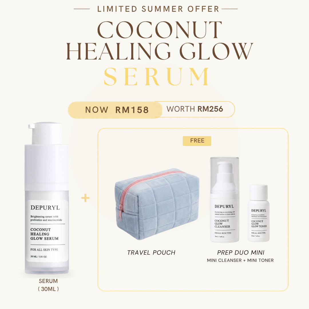 COCONUT HEALING GLOW SERUM — LIMITED SUMMER OFFER