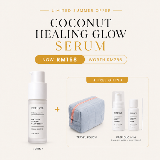 COCONUT HEALING GLOW SERUM — LIMITED SUMMER OFFER