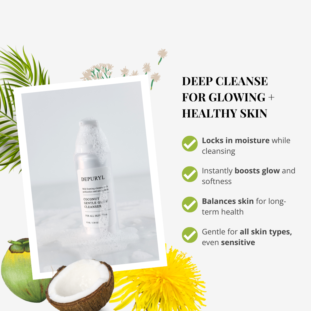 COCONUT GENTLE GLOW CLEANSER 95ml