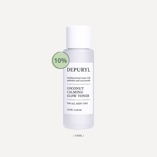 COCONUT CALMING GLOW TONER 100ml - Newly Upgraded with Glow Booster