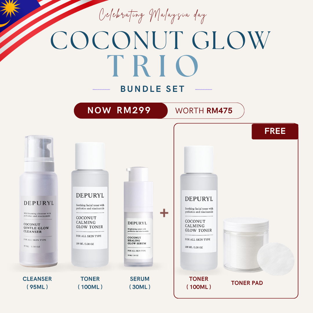 COCONUT GLOW TRIO — MALAYSIA DAY OFFER