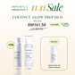 [FREE MINI SERUM 5ML] COCONUT GLOW PREP DUO [ Cleanser + Toner ] [ FREE SHIPPING ]