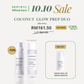[FREE MINI SERUM 5ML] COCONUT GLOW PREP DUO [ Cleanser + Toner ] [ FREE SHIPPING ]