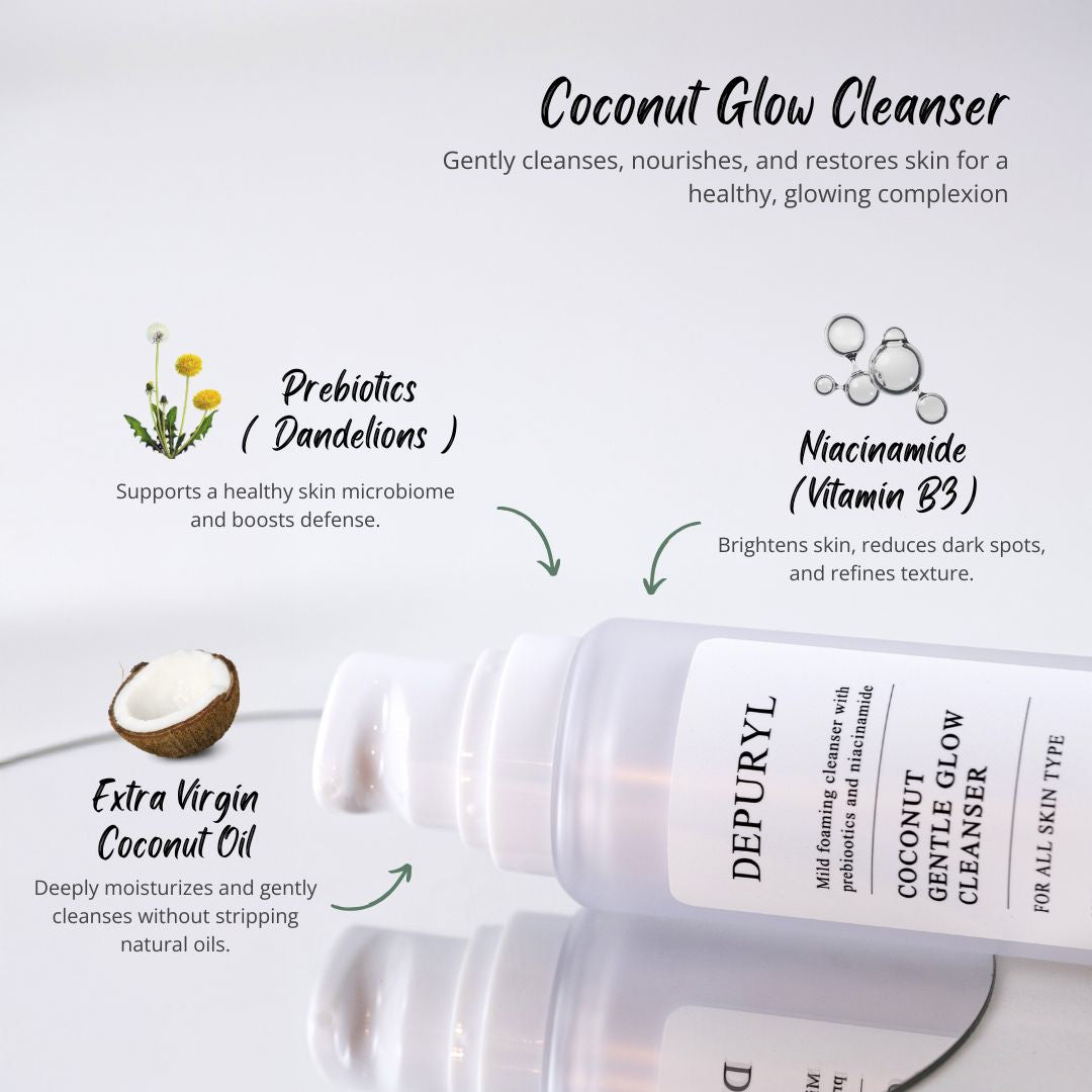 COCONUT GENTLE GLOW CLEANSER 95ml