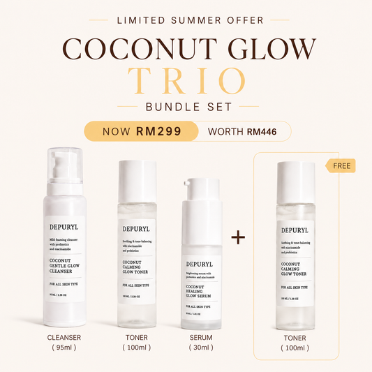 COCONUT GLOW TRIO — LIMITED SUMMER OFFER