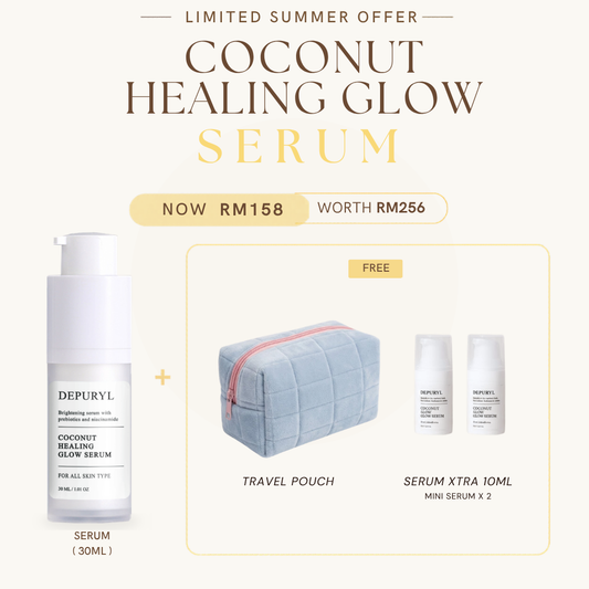 COCONUT HEALING GLOW SERUM — LIMITED SUMMER OFFER