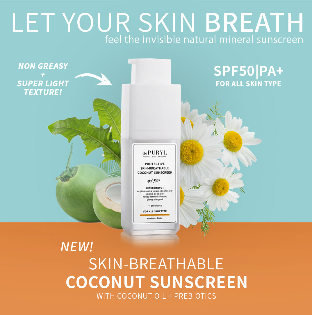 [NEW] Protective Skin-Breathable Coconut Sunscreen