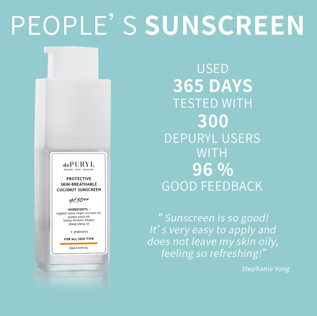[NEW] Protective Skin-Breathable Coconut Sunscreen